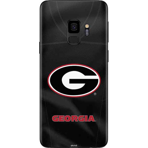 University of Georgia Black Jersey Galaxy S9 Skin